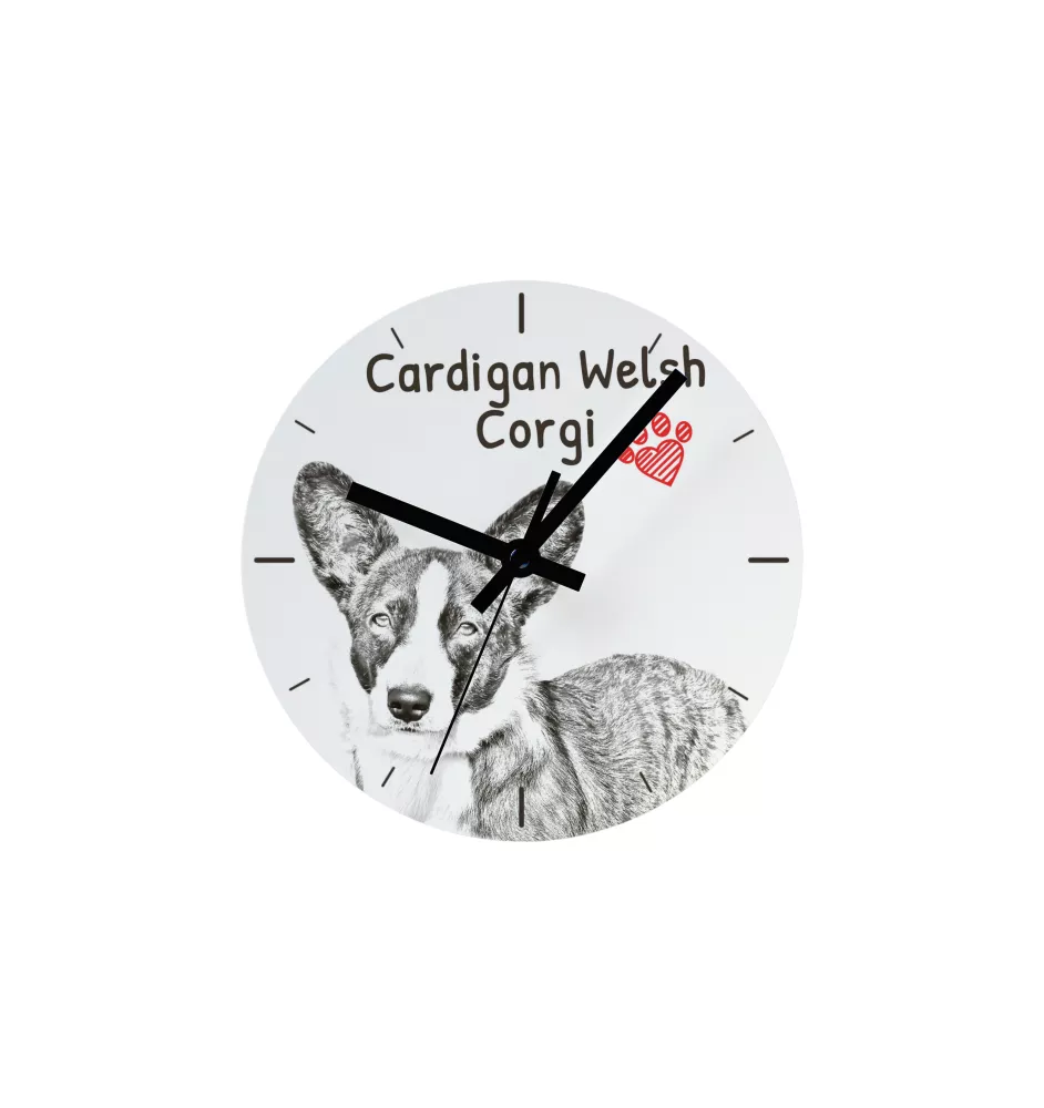 Dobermann, Doberman Pinscher, Dobie - wall clock with a dog, shelf clock with a print, personalized home decoration from the Art-Dog brand