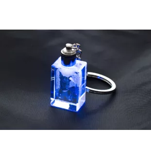 Doberman brelok kryształowy z psem Art-Dog