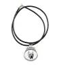 Dogue argentin, Dogo argentino - collier avec une photo et un motif géométrique de la marque Art-Dog