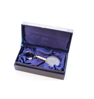 Dobermann, Doberman Pinscher, Dobie - pendant with a photo of a dog, crystal key ring in a gift box, a unique gift by Art-Dog