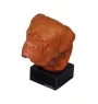 Bordeauxdogge, Dogue de Bordeaux - bemalte Figur, Statue, Skulptur, vom Künstler hergestellt, Marke Art-Dog