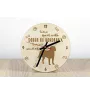 Dogue de Bordeaux, French Mastiff, Bordeauxdog - clock with a dog, wooden clock, wall clock for dog lovers, clock for desk and shelf, Art-Dog
