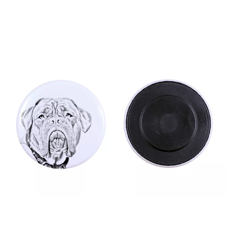 Dog z Bordeaux magnes z psem mały Art-Dog