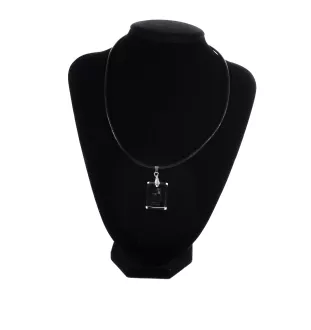 Dobermann, Dobermann Pinscher I - Pendentif chien en cristal, collier photo, bijoux uniques par Art-Dog