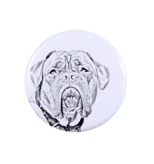 Dogue de Bordeaux - bijoux pour femmes avec l'image d'un chien, produit fait à la main, possibilité d'ajouter sa propre photo, marque Art-Dog