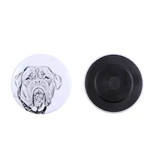 Dog z Bordeaux magnes z psem duży Art-Dog