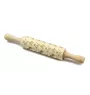 Dogue de Bordeaux, French Mastiff, Bordeauxdog - small rolling pin with a dog, patterned dough roller, gadget for ceramicists from the Art-Dog brand