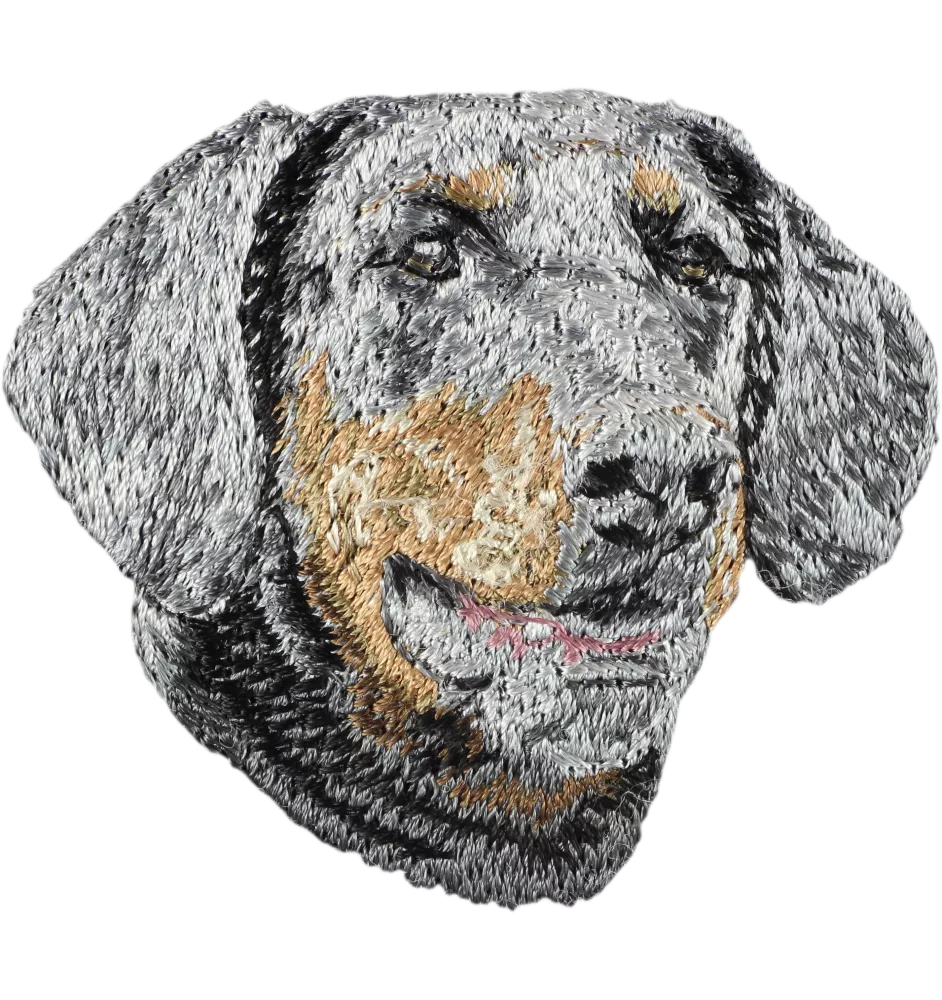 Dobermann, Dobermann Pinscher II - écusson en forme de chien, patch brodé, décoration unique pour sac à dos de la marque Art-Dog