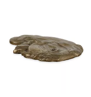 Bordeauxdogge, Dogue de Bordeaux - Gedenktafel mit Hund, personalisierten Dank, Auszeichnung, Diplom mit Widmung der Marke Art-Dog