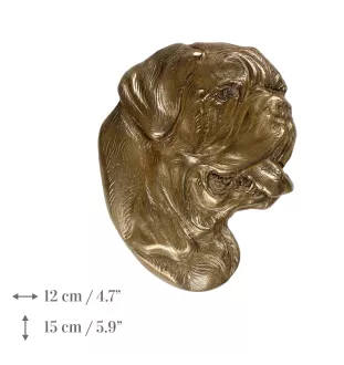 Dogue de Bordeaux, French Mastiff, Bordeauxdog - commemorative plaque with a dog, personalized thank you, award, diploma with dedication from the Art-Dog brand
