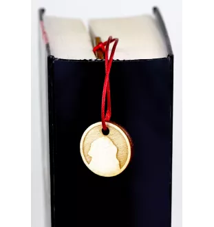 Drentse Patrijshond, Drentsche Patrijshond - dog bookmark, personalized bookmark, dog gadget for Art-Dog brand readers