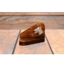 Dobermann, Dobermann Pinscher - bougeoir en bois avec un chien, support pour bougie chauffe-plat, lieu de mémoire pour chien de la marque Art-Dog