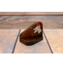 Dobermann, Dobermann Pinscher - bougeoir en bois avec un chien, support pour bougie chauffe-plat, lieu de mémoire pour chien de la marque Art-Dog