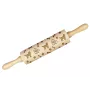 Drentse Patrijshond, Drentsche Patrijshond - rolling pin with a dog, decorating cookies with a rolling pin in patterns, a gift for the ceramicist of the Art-Dog brand