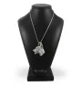 Dobermann, Doberman Pinscher, Dobie I - necklace with a dog, dog pendant on a silver chain, unique jewelry from the Art-Dog brand