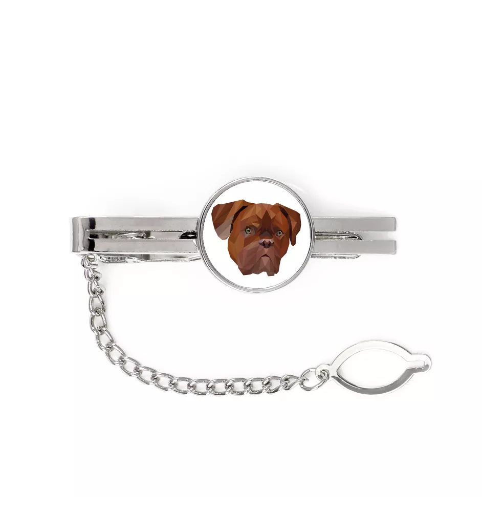 Dog z Bordeaux spinka geometryczny Art-Dog