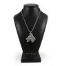 Dobermann, Doberman Pinscher, Dobie - necklace with a dog, dog pendant on a silver chain, unique jewelry from the Art-Dog brand