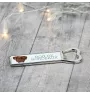 Dogue de Bordeaux, French Mastiff, Bordeauxdog - bottle opener with a picture and inscription for beer by Art-Dog
