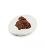 Dogue de Bordeaux, French Mastiff, Bordeauxdog - a plate with a geometric design and the brand name Art-Dog