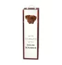 Dogue de Bordeaux - une boîte géométrique avec une photo et un texte pour le vin de la marque Art-Dog