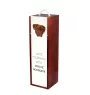 Dogue de Bordeaux, French Mastiff, Bordeauxdog - geometric box with a picture and inscription for wine by Art-Dog