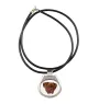 Dogue de Bordeaux, French Mastiff, Bordeauxdog - necklace with a geometric design and the inscription "Art-Dog"
