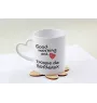 Dog z Bordeaux kubek z psem good morning serce Art-Dog