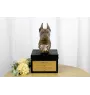 Dobermann, Dobermann Pinscher I - une urne avec une gravure et une sculpture de chien, un dernier adieu, un produit fait à la main de la marque Art-Dog