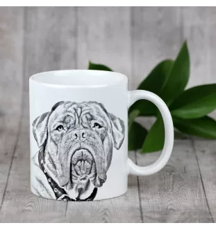 Dogue de Bordeaux - tasse avec chien, tasse avec photo, cadeau personnalisé de la marque Art-Dog