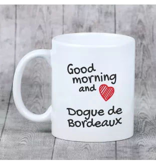 Bordeauxdogge, Dogue de Bordeaux - Tasse mit Hund, Tasse mit Bild, personalisiertes Geschenk der Marke Art-Dog