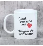 Dogue de Bordeaux, French Mastiff, Bordeauxdog - cup with a dog, cup with a photo, personalized gift from the Art-Dog brand