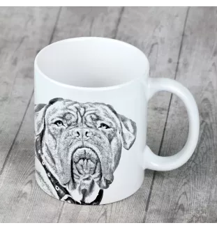 Dogue de Bordeaux - tasse avec chien, tasse avec photo, cadeau personnalisé de la marque Art-Dog