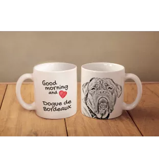 Dogue de Bordeaux - tasse avec chien, tasse avec photo, cadeau personnalisé de la marque Art-Dog