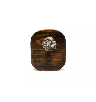 Dogue de Bordeaux, French Mastiff, Bordeauxdog I - leash hanger, medal hanger with dog, key hook from Art-Dog brand