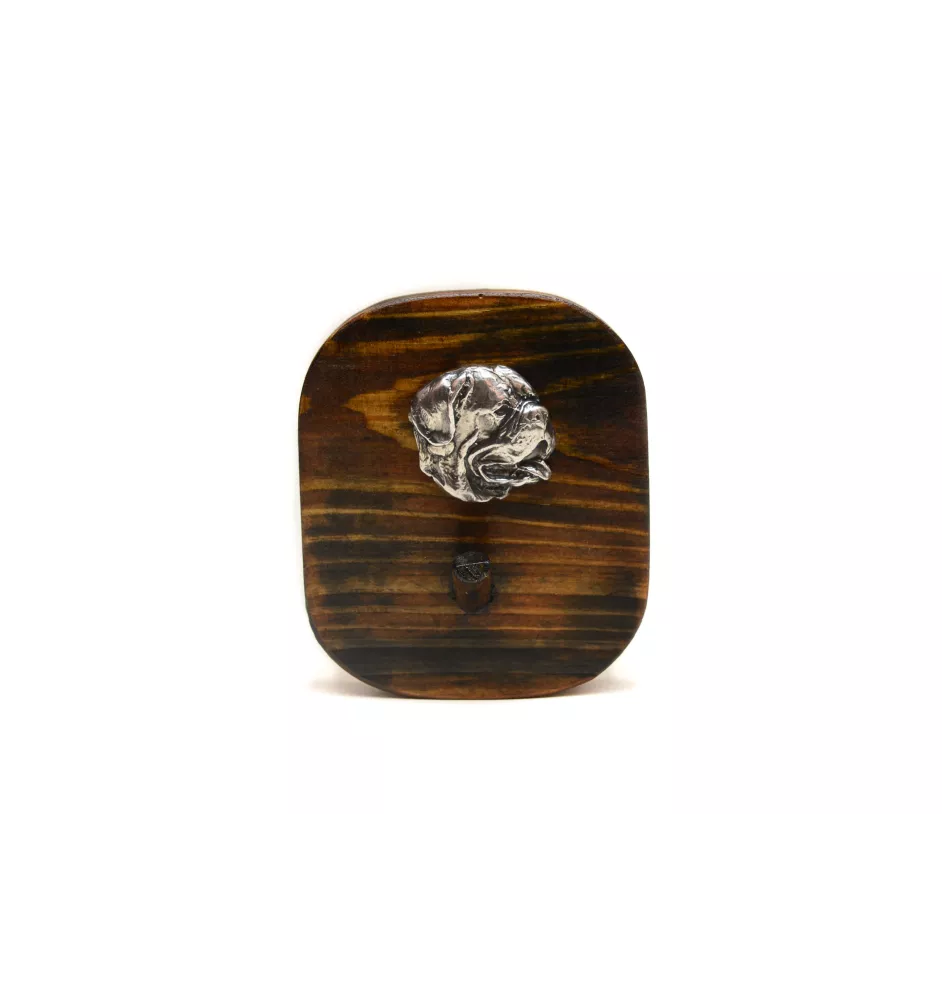 Dogue de Bordeaux, French Mastiff, Bordeauxdog I - leash hanger, medal hanger with dog, key hook from Art-Dog brand