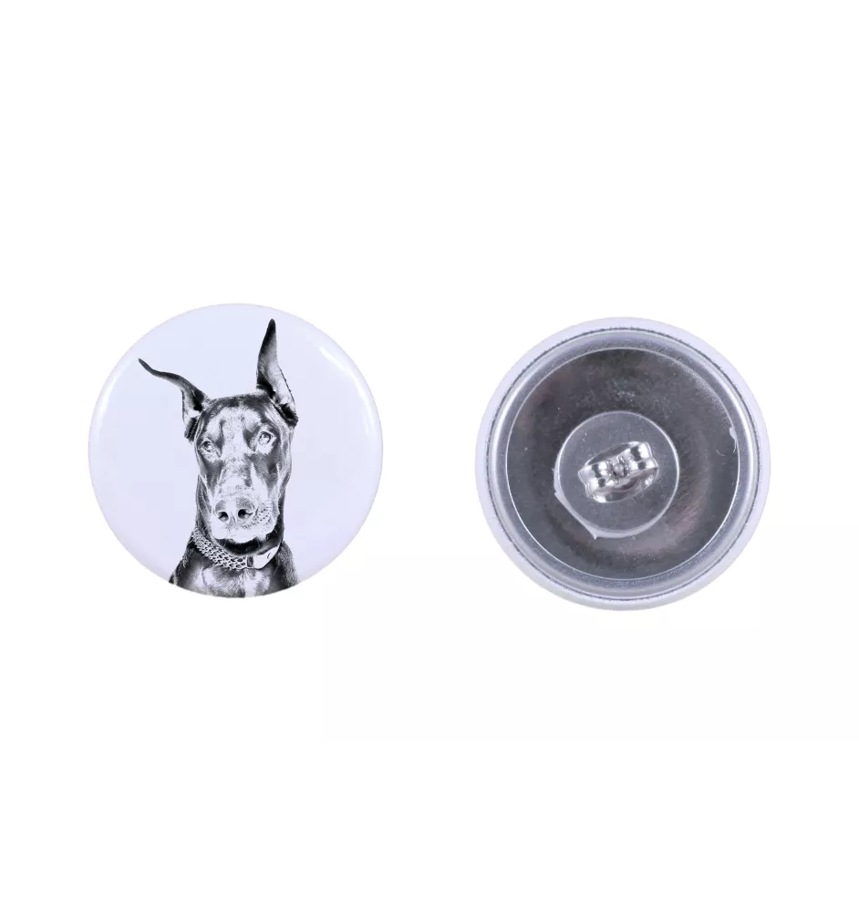 Dobermann I - einzigartige Hund-Ohrringe, Ihr Haustier als Schlüsselanhänger, Eigenmarke Art-Dog