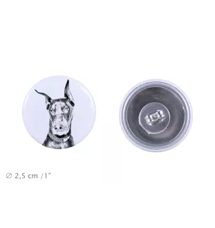 Dobermann I - einzigartige Hund-Ohrringe, Ihr Haustier als Schlüsselanhänger, Eigenmarke Art-Dog