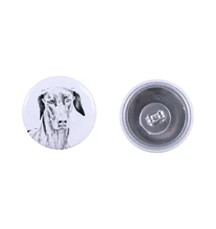 Doberman kolczyki z psem mały Art-Dog