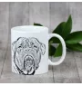 Dog z Bordeaux kubek z psem I love Art-Dog