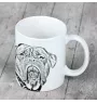 Bordeauxdogge, Dogue de Bordeaux - Tasse mit Hund, entzückende Tasse mit Grafik, Geschenk mit Ihrem Foto von der Marke Art-Dog
