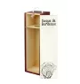 Dogue de Bordeaux, French Mastiff, Bordeauxdog - wine box with a dog, alcohol box with graphics, personalized gift box from the Art-Dog brand