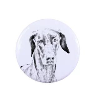 Dobermann, Doberman Pinscher, Dobie - women's jewelry with a dog portrait, handmade product, possibility to add your own photo, Art-Dog brand