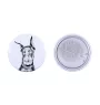 Dobermann, Dobermann Pinscher I - badge avec votre chien, ajoutez votre propre photo, marque Art-Dog