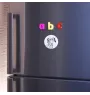 Dobermann Magnet mit einem Hundepfotenabdruck, außergewöhnlich leicht, starker Magnet, handgefertigtes Produkt der Marke Art-Dog