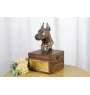 Doberman urna na skrzynce brązowa Art-Dog