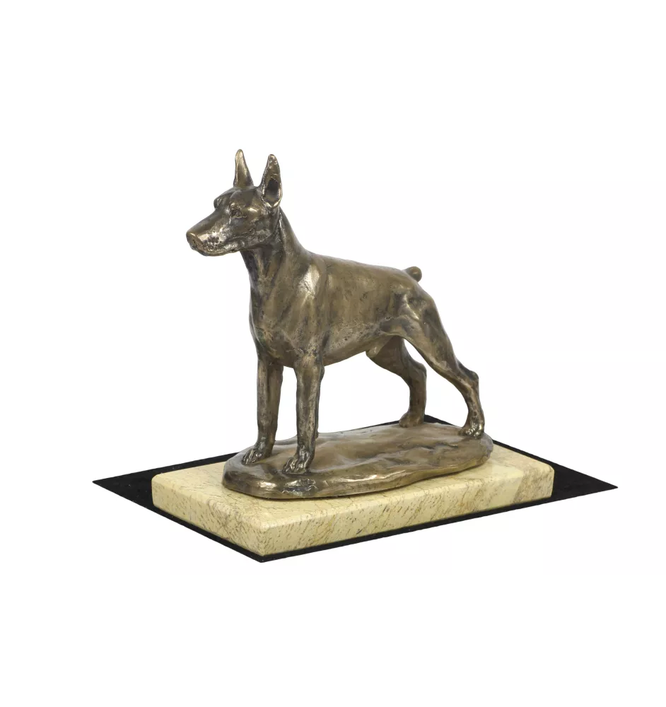 Dobermann I - Hundestatue, Hundesilhouettefigur, Trophäe für die Hundeausstellung der Marke Art-Dog