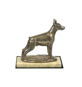 Dobermann I - Hundestatue, Hundesilhouettefigur, Trophäe für die Hundeausstellung der Marke Art-Dog