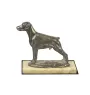 Dobermann, Doberman Pinscher, Dobie II - dog figurine, dog silhouette figurine, trophy for Art-Dog dog show exhibition