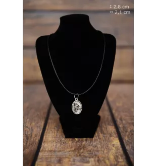 Doberman naszyjnik z medalikiem Art-Dog