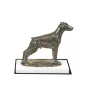 Doberman statuetka na białym drewnie Art-Dog